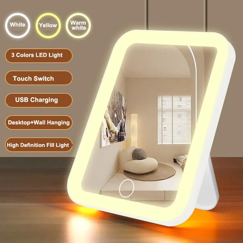 LED Vanity Mirror with Touch Screen