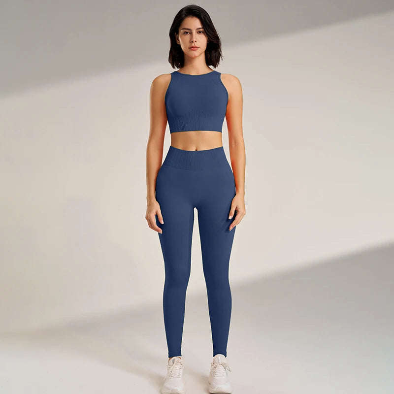 Seamless Two Piece gym set