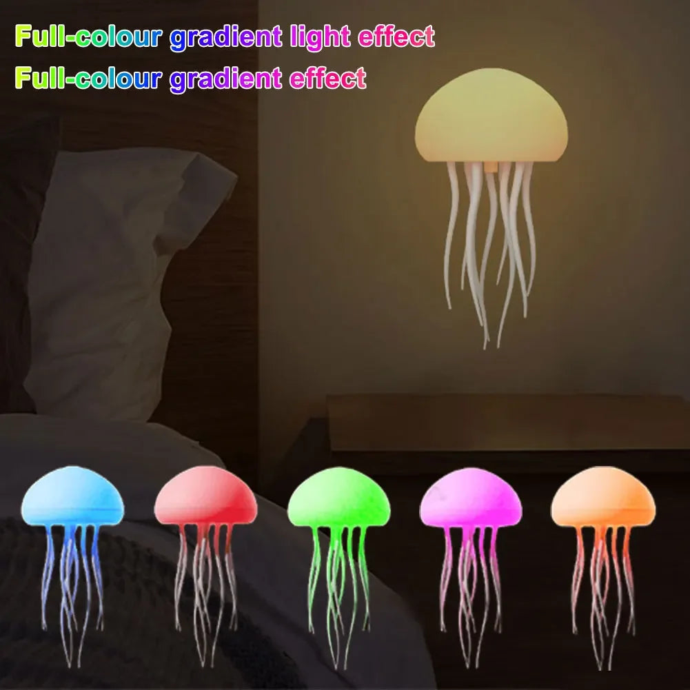 Jellyfish Bedside Lamp with Voice Control