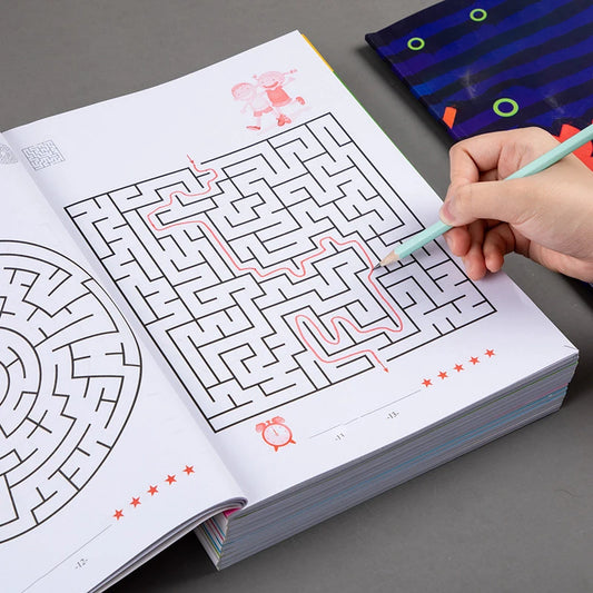 Children Maze Game Book