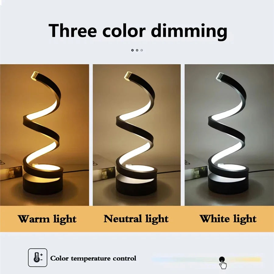 Spiral LED Night Light