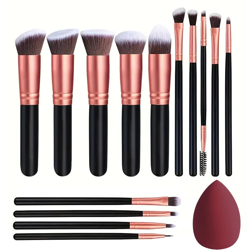 Soft Fluffy Makeup Brush Set