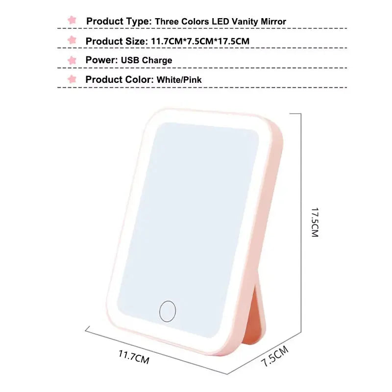 LED Vanity Mirror with Touch Screen