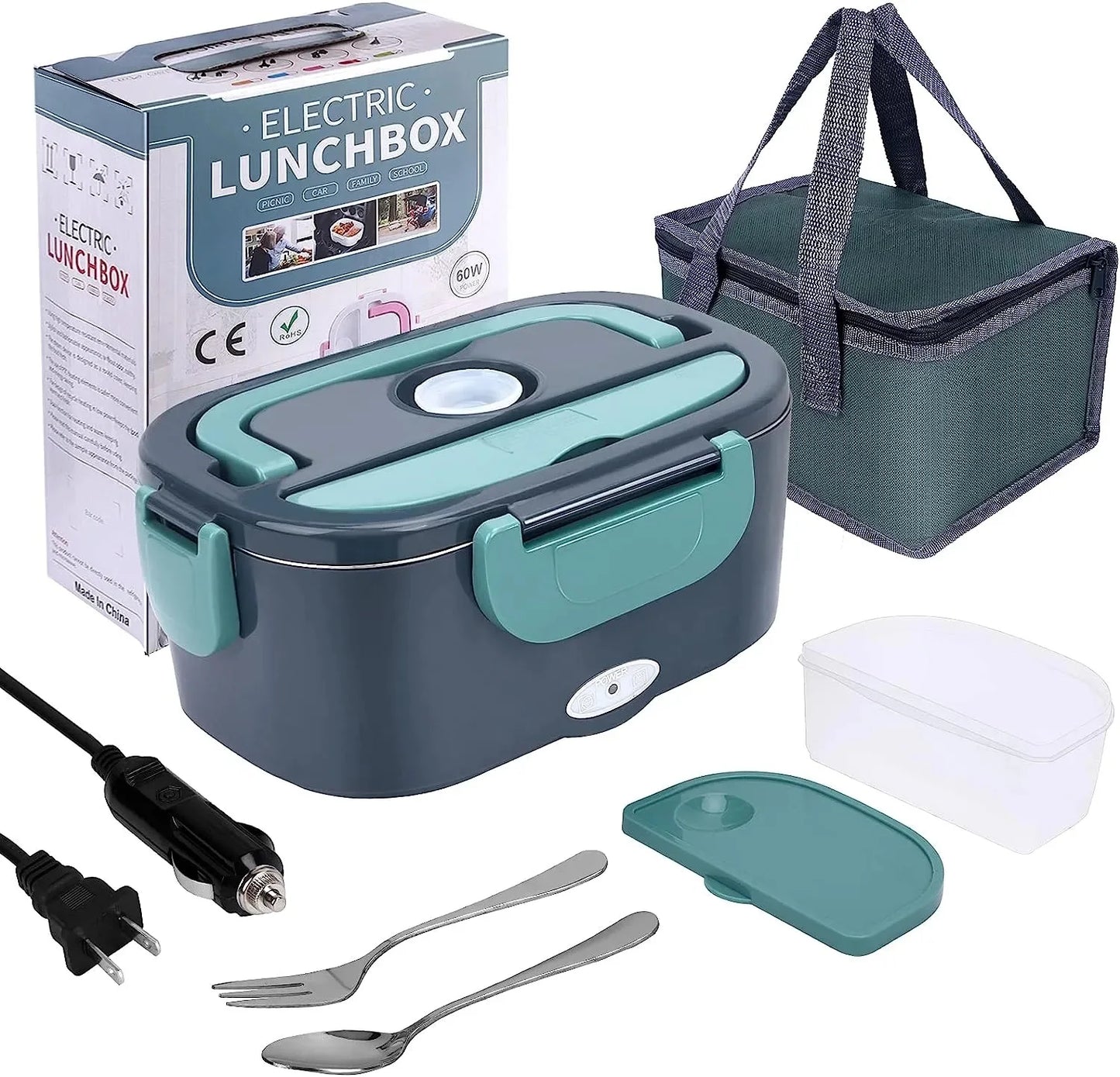 1.5 L 60W Electric Lunch Box Food Warmer
