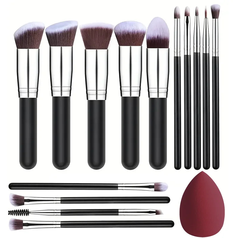 Soft Fluffy Makeup Brush Set