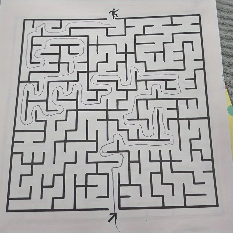 Children Maze Game Book
