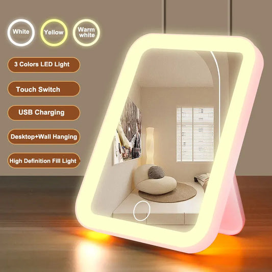 LED Vanity Mirror with Touch Screen