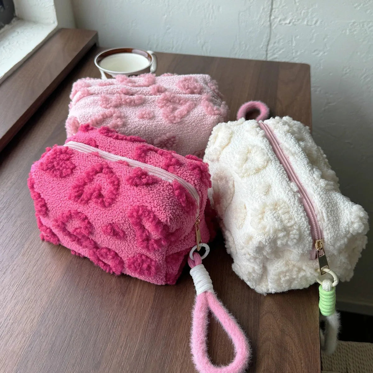Plush Makeup Bag