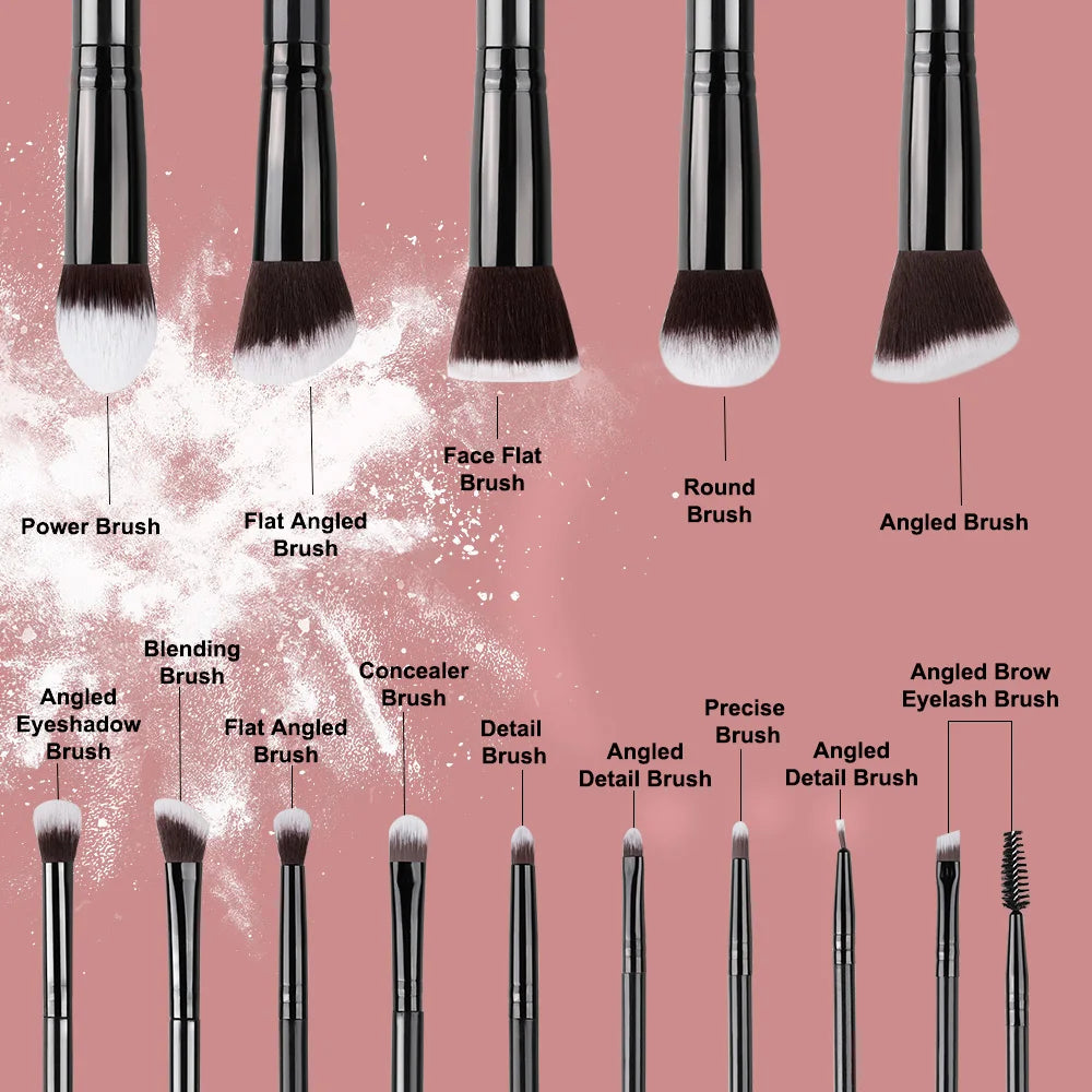 Soft Fluffy Makeup Brush Set