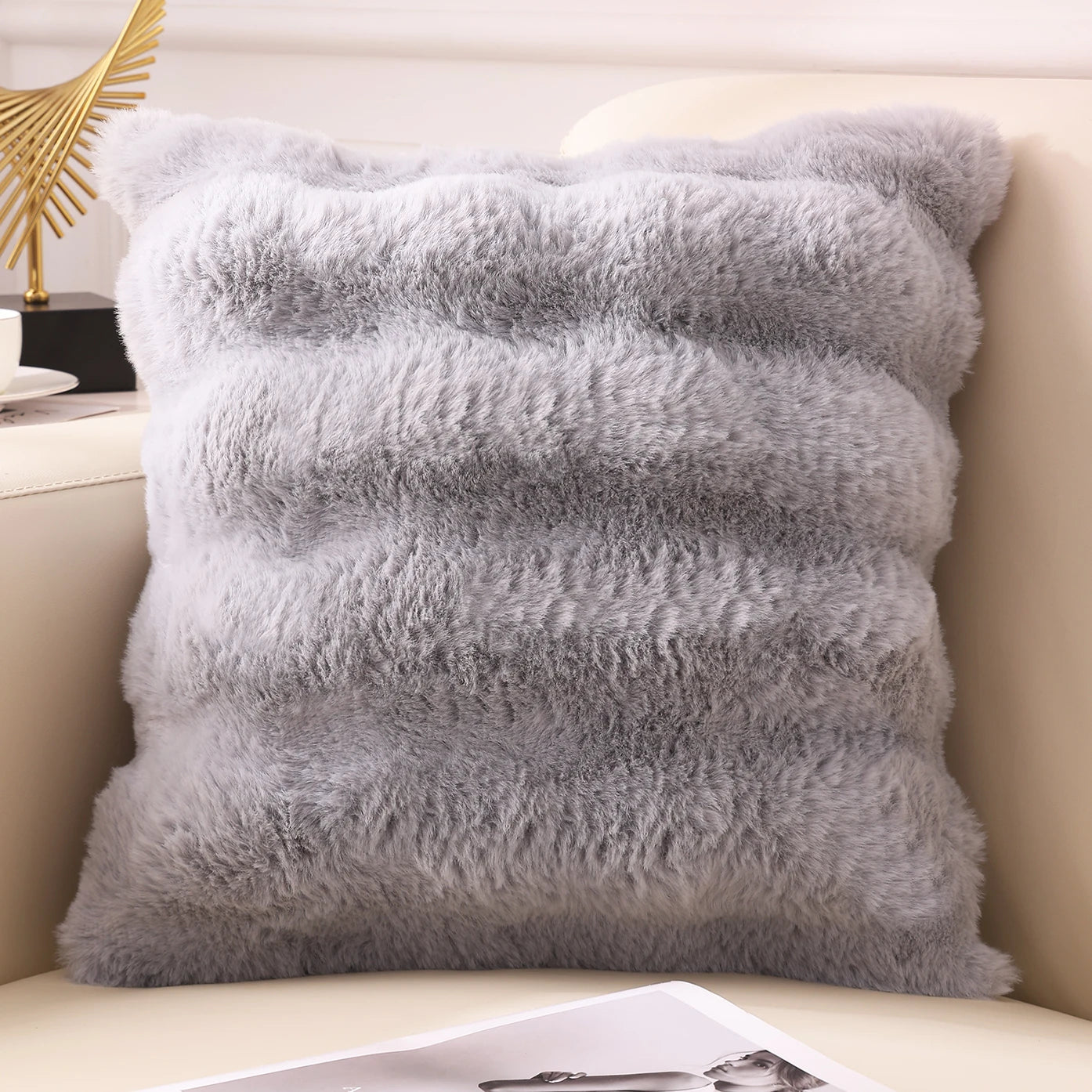 Faux Fur Cushion Covers