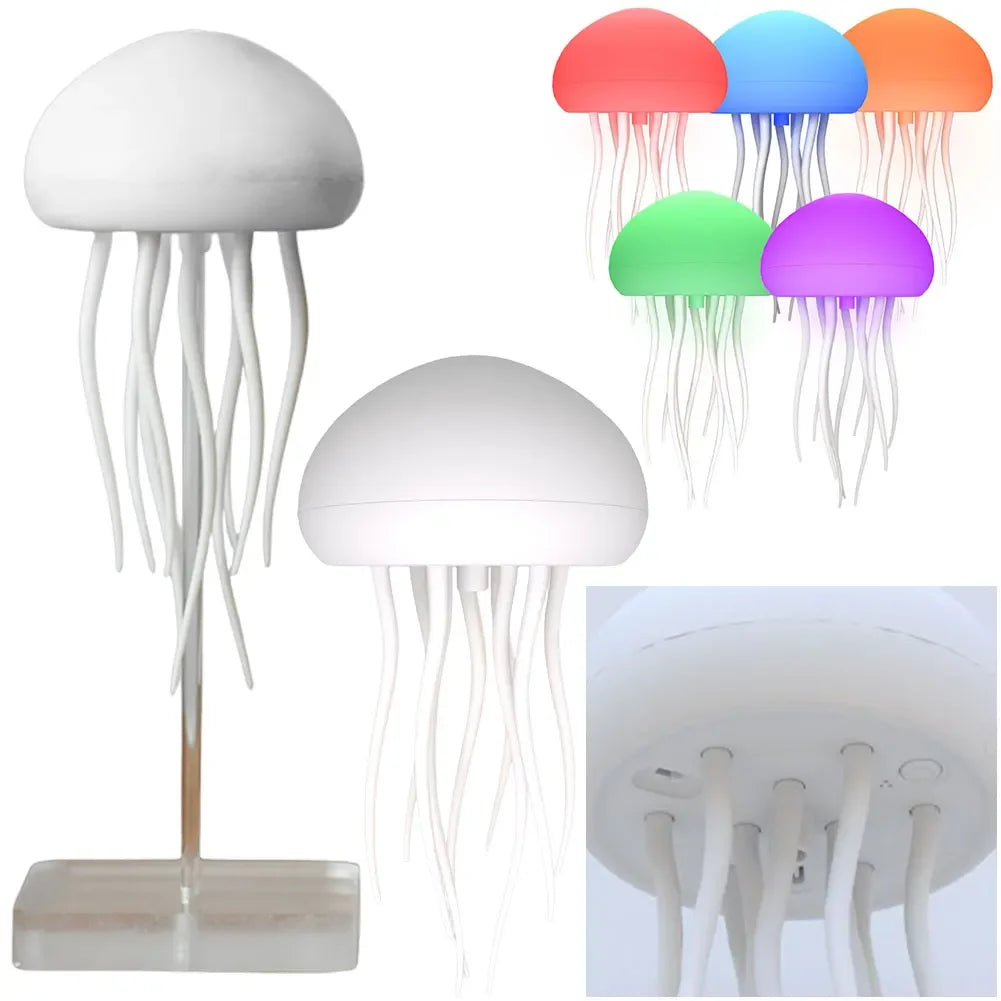 Jellyfish Bedside Lamp with Voice Control