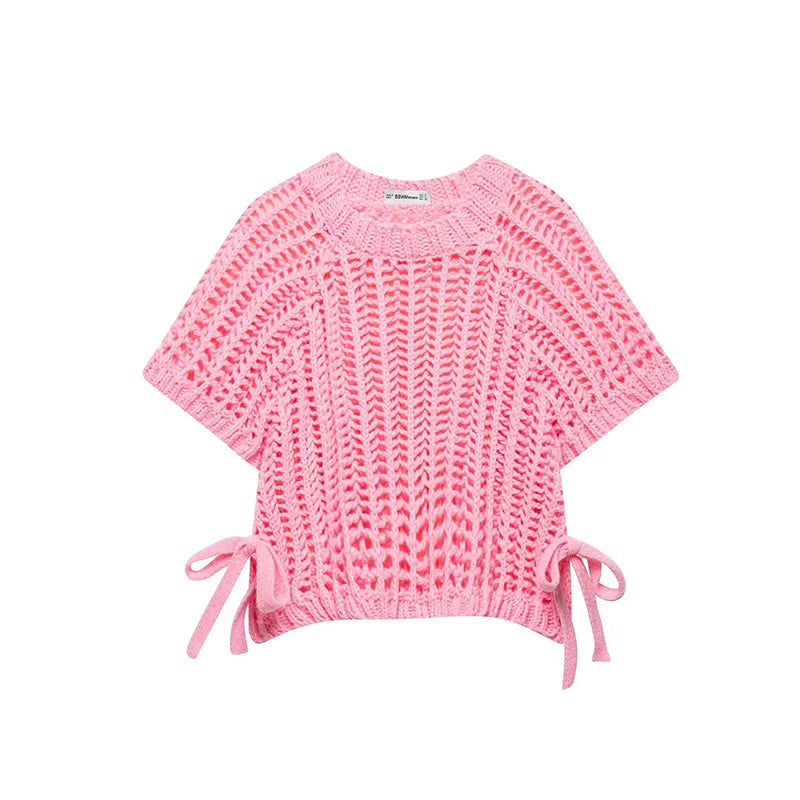 Skeleton Knitted Top