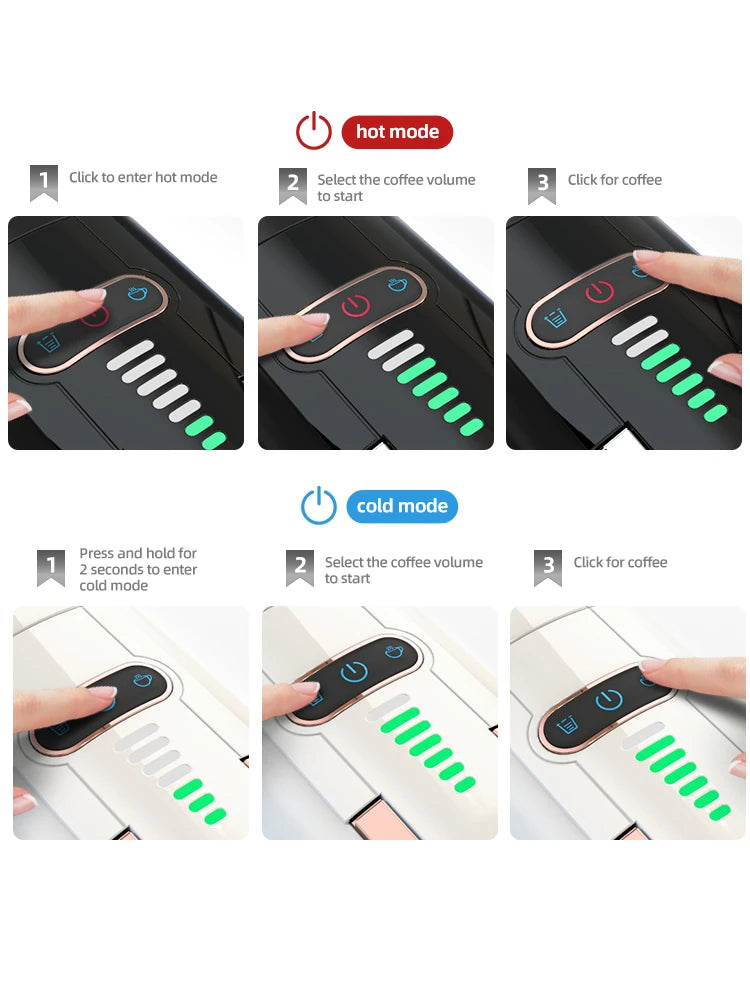 HiBREW 5 in 1 Multiple Capsule Coffee Machine
