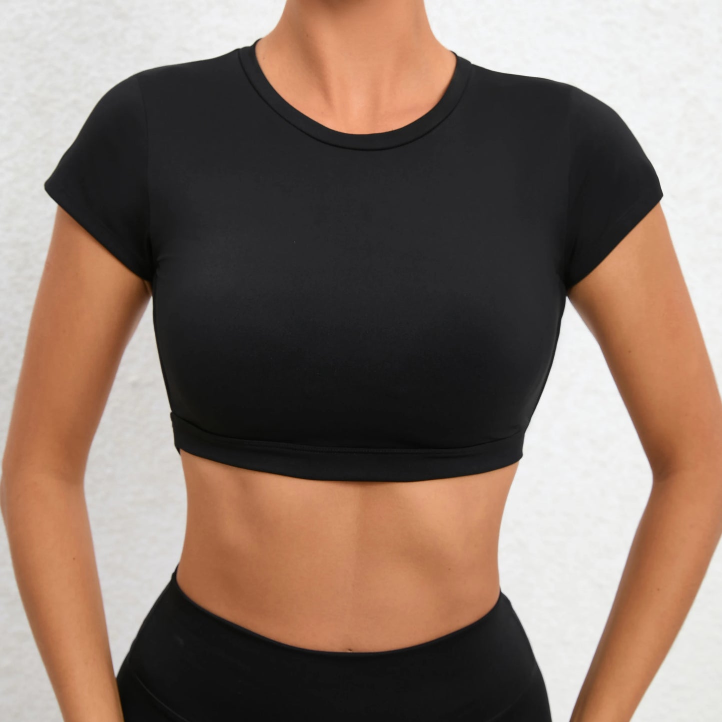 Women Backless Sports Shirt