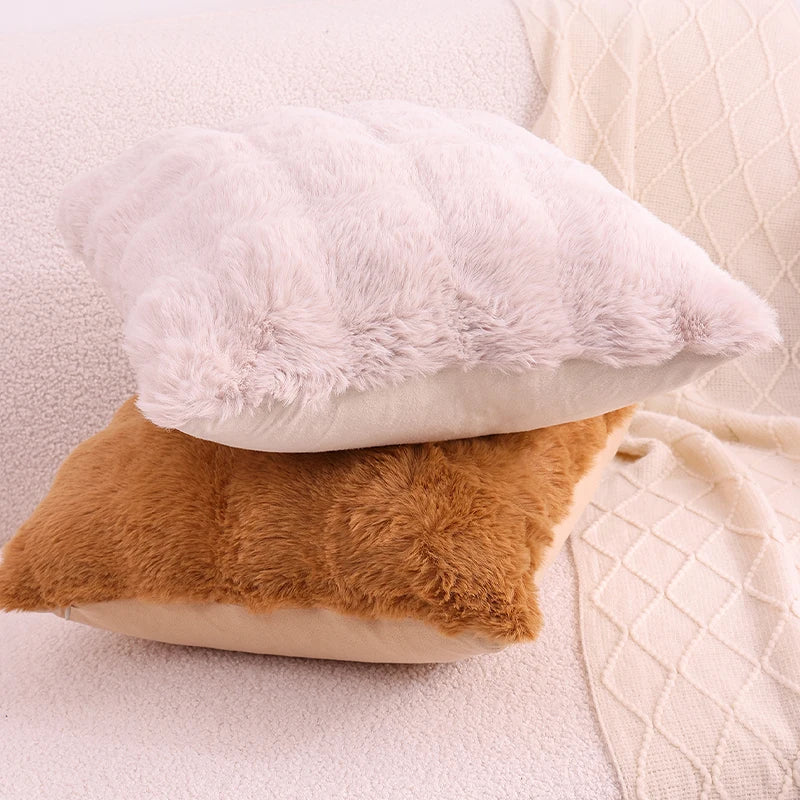 Faux Fur Cushion Covers