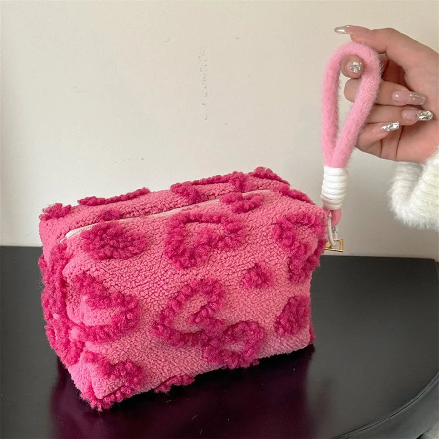 Plush Makeup Bag