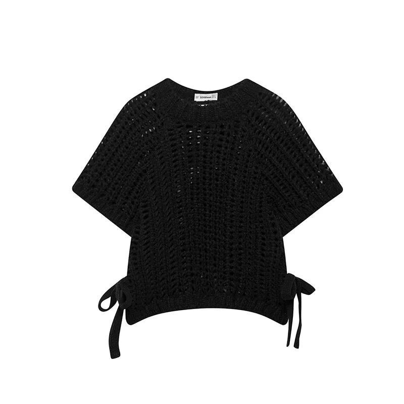 Skeleton Knitted Top