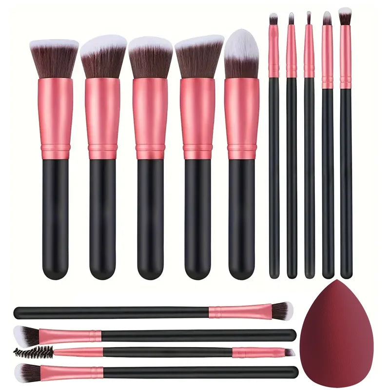 Soft Fluffy Makeup Brush Set