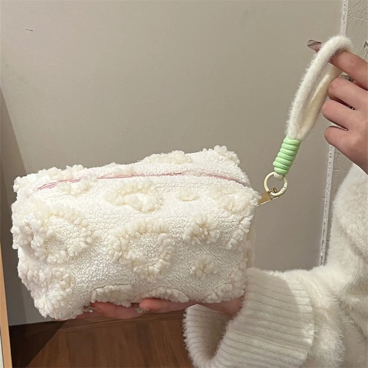 Plush Makeup Bag