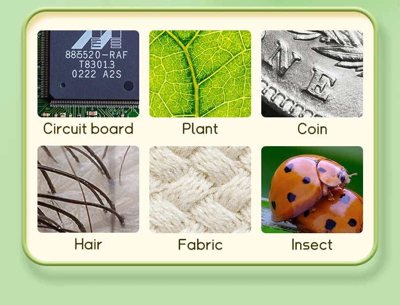 Kids Microscope 1000x Magnifier