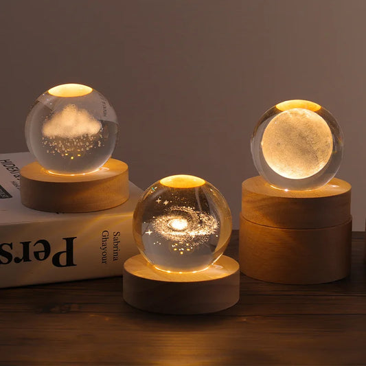 Aesthetic Moon Crystall Lamp