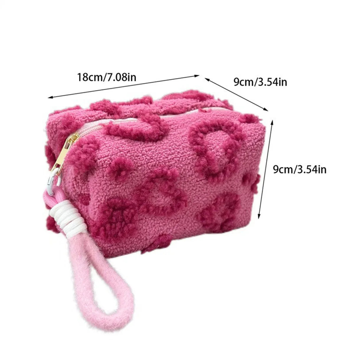 Plush Makeup Bag