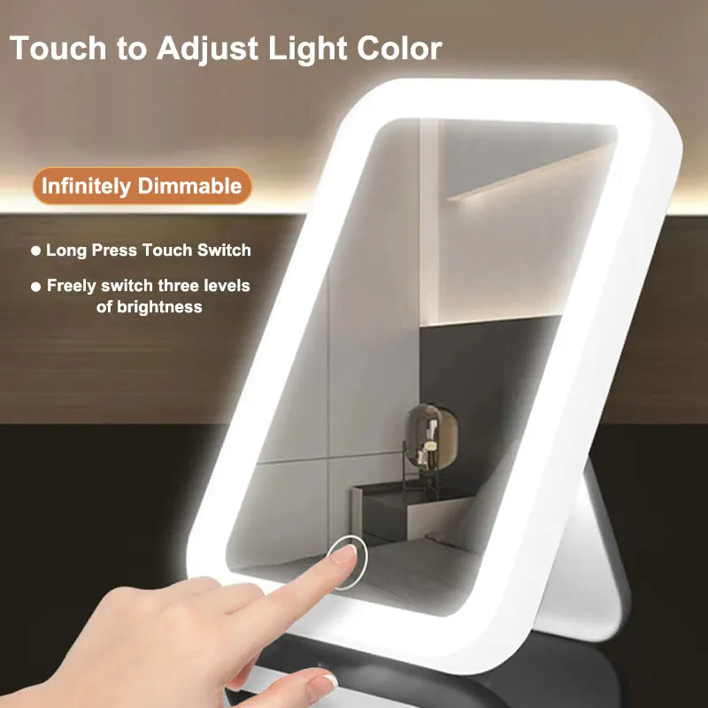 LED Vanity Mirror with Touch Screen