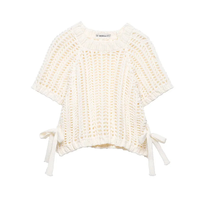 Skeleton Knitted Top