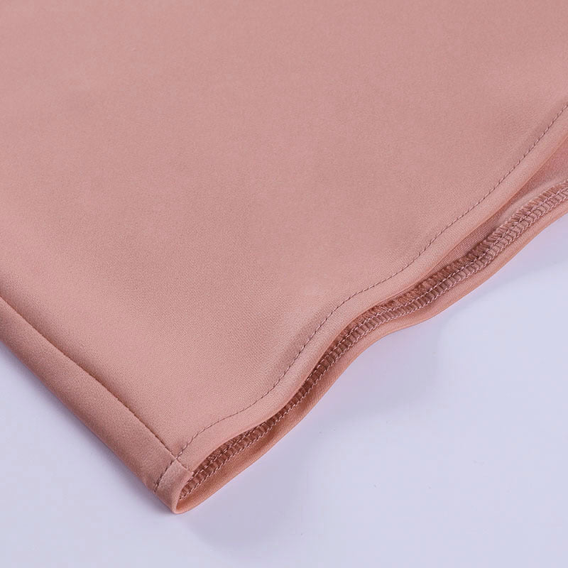 V Neck Backless Mini Dress